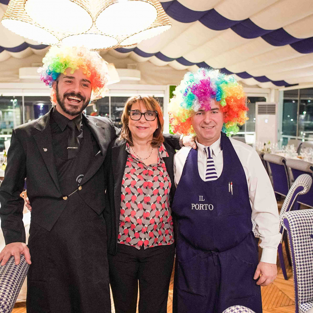 festa di carnevale personale ristorante il porto Viareggio
