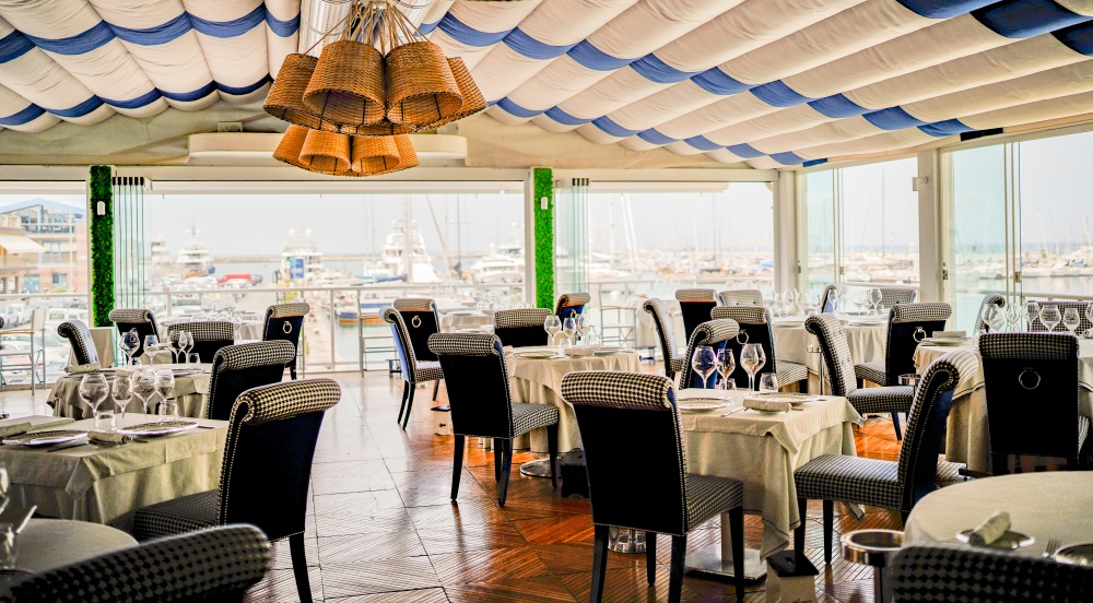 La nostra bellissima terrazza presso ristorante il Porto Viareggio